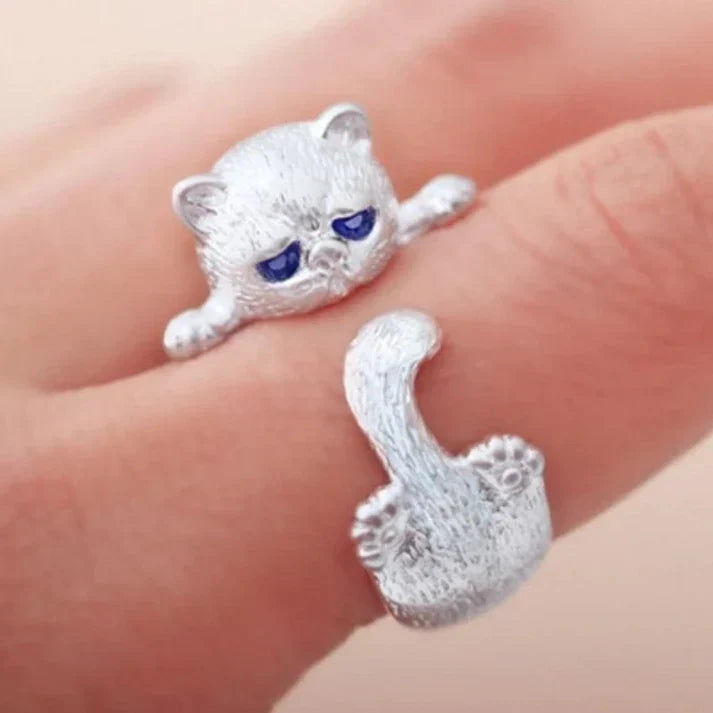 Bague Chat Mignon Ajustable