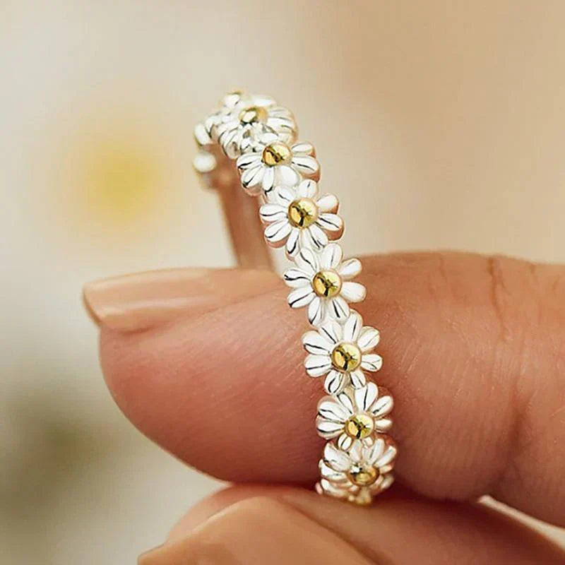 Bague Ajustable Marguerite