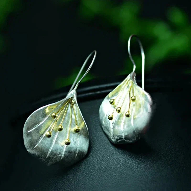 Boucles d'Oreilles Pétale Nature